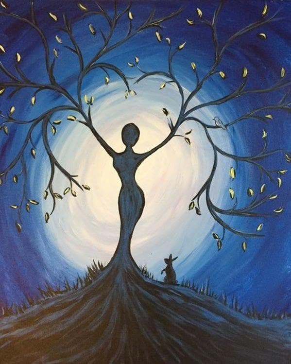 5d Diy Diamant Mosaic Diamond Embroidery Tree Mountain Landscape Broderies Diamond Painting 20X30