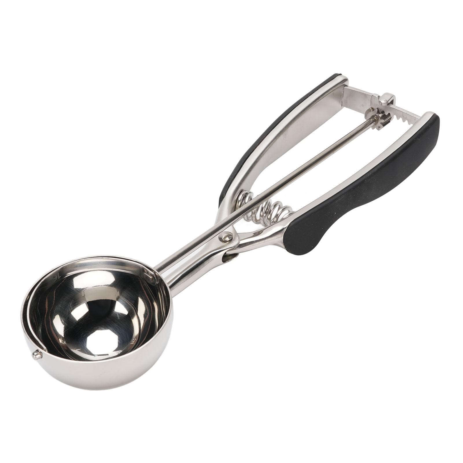 55mm 304 Stainless Steel Cookie Scoop Multifunctional Melon Ball Scoop Ice Cream Scoop Kitchen L(for 6.5-9kg)