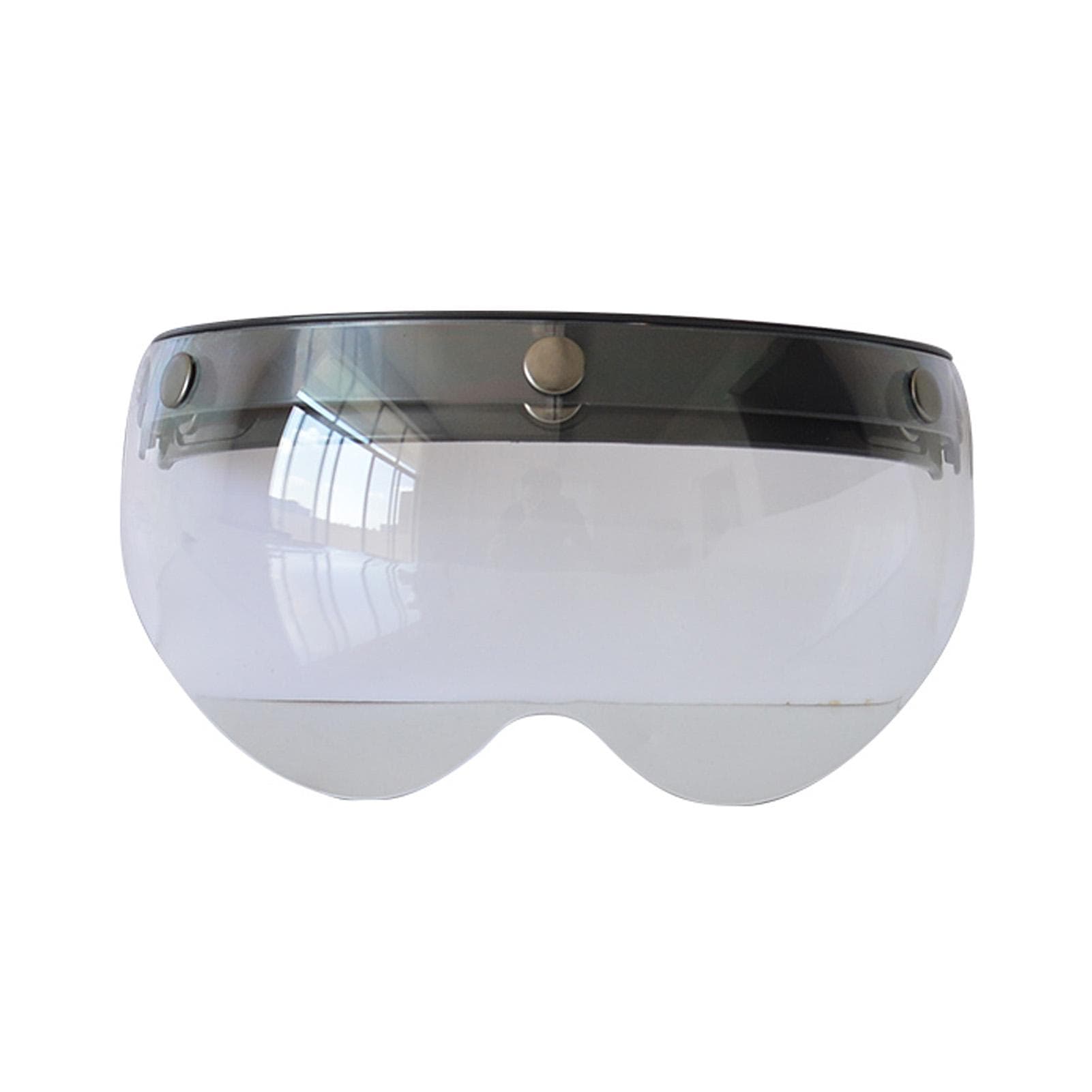 Motorcycle Anti-UV Anti-Scratch Helmets Lens Retro Fashion Visor Wind Shield Lens Universal for transparent