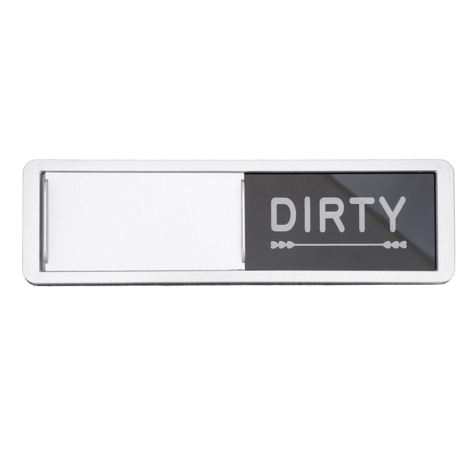 Dishwasher Magnet Clean Dirty Sign Stainless Steel Non Scratch Dishwasher Clean Dirty Indicator