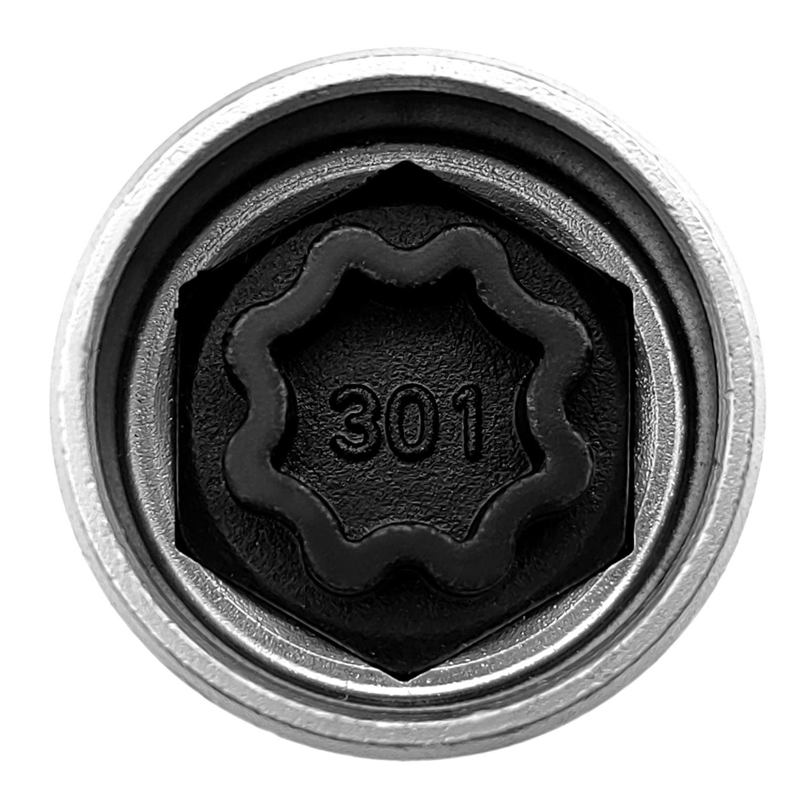 Replacement for Mercedes Benz Security Master Locking Wheel Nut Key 301 Antitheft Screw Socket white