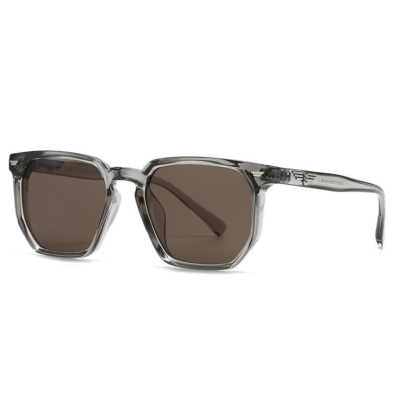 Trendy Men Sunglasses with Rice Nails European American Street Style Photography Popular36012 Cross Border Hot Sale