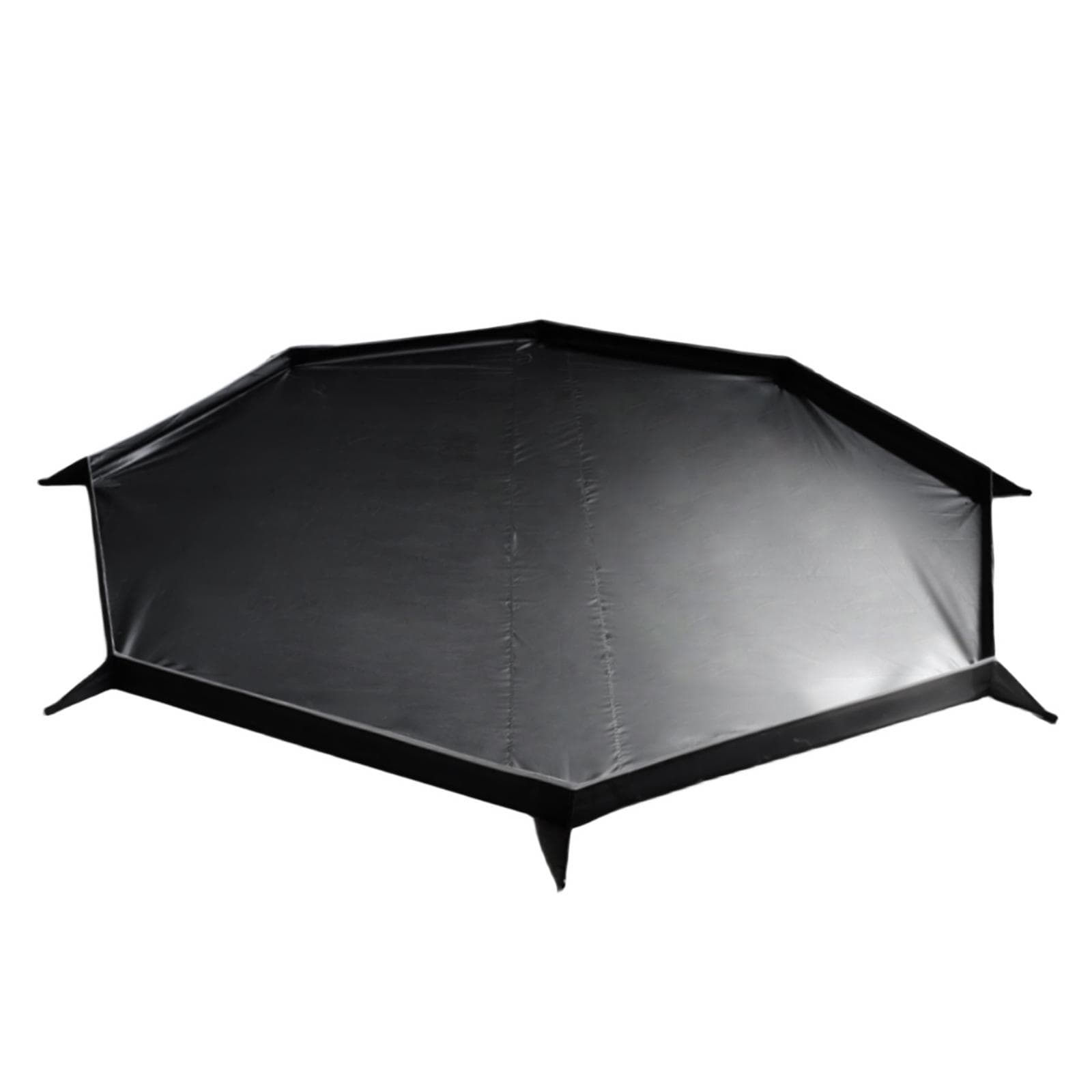 Tent Floor Mat Pyramid Tent Waterproof Ground Mat Picnic Mat Waterproof Beach Mat black
