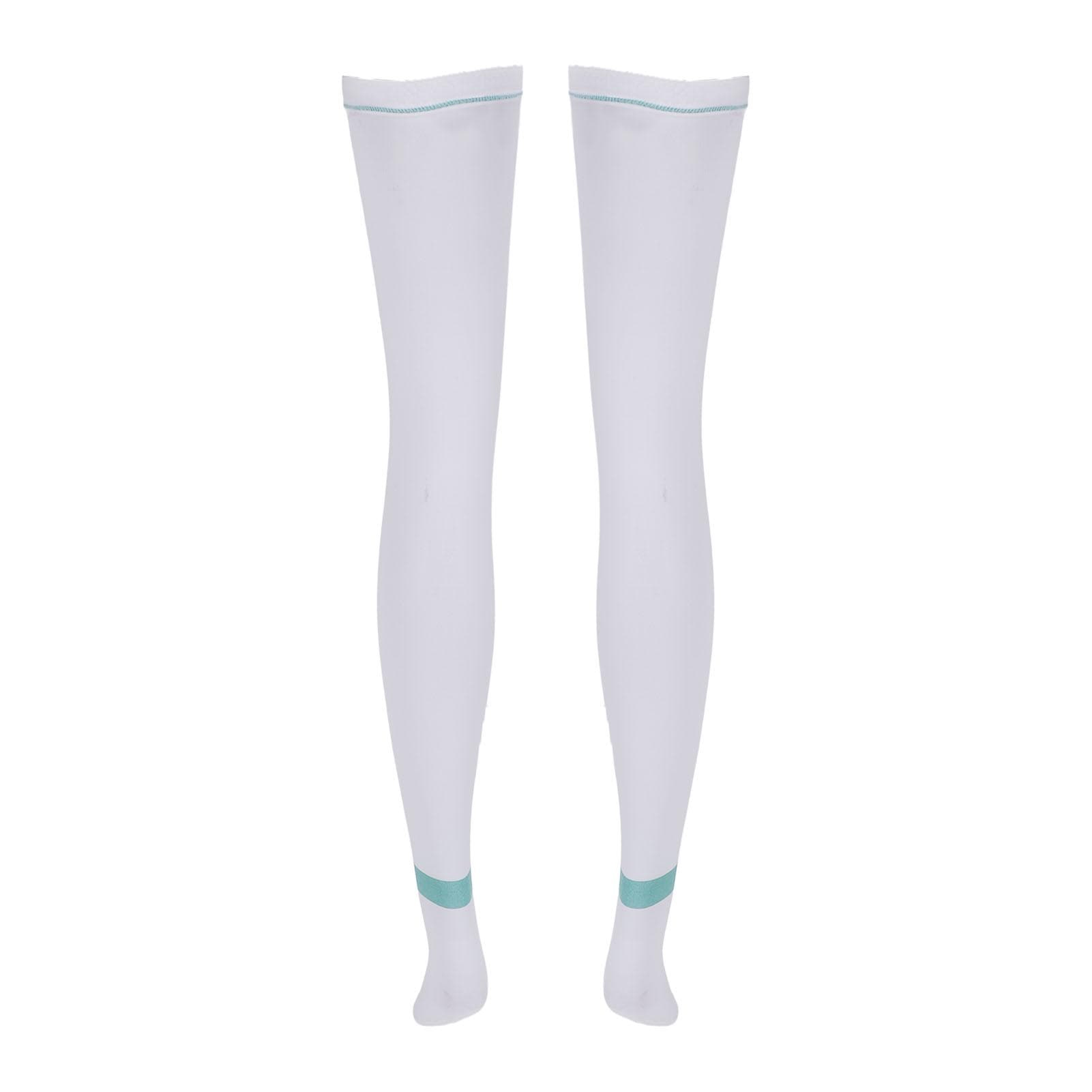 Compression Stockings 15‑20mmHg Men Women Elastic Support Thigh High Compression Stockings L