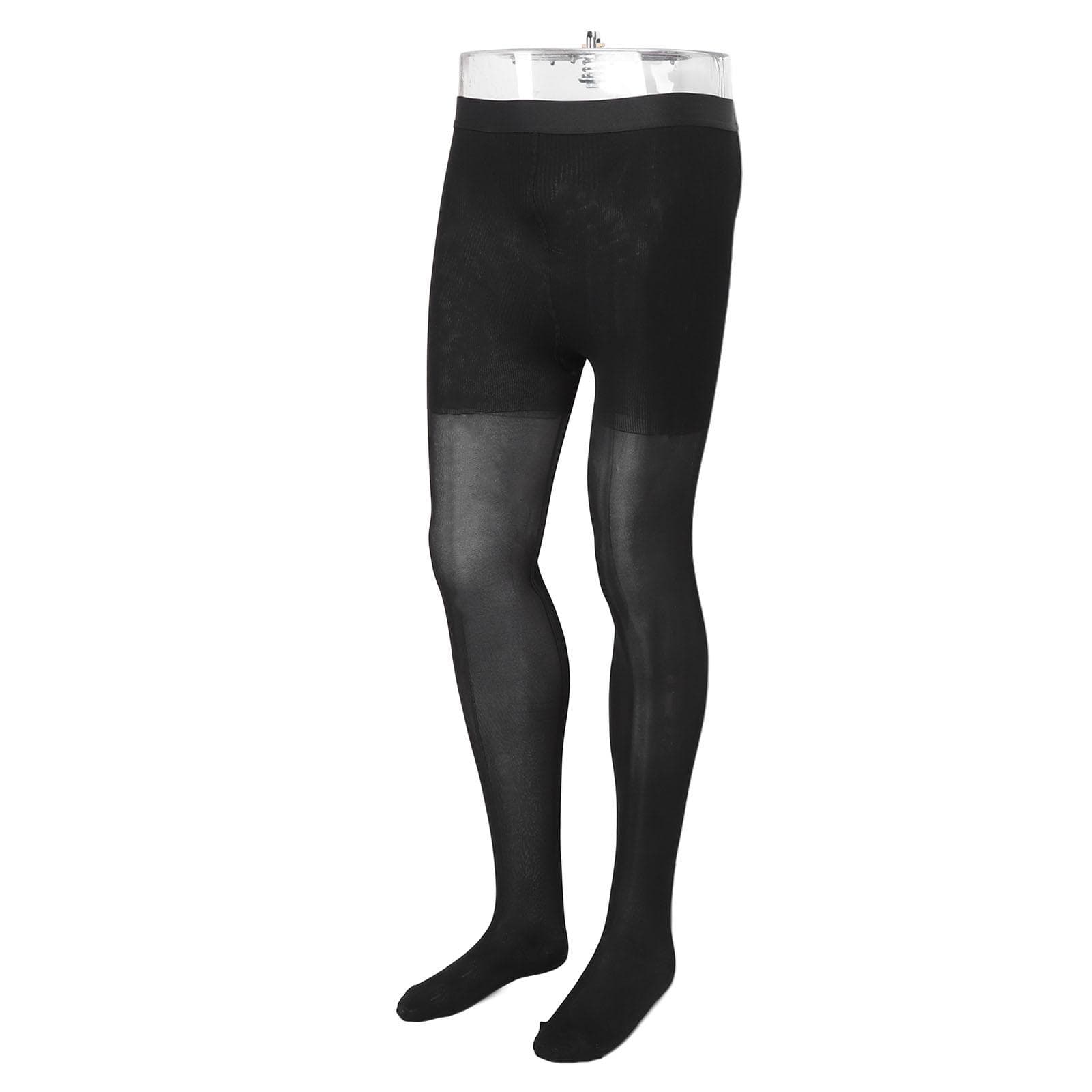 Compression Elastic Pantyhose Relieve Soreness 15 to 20mmHg Thin Comfortable Black Stretch M(for 4-6.5kg)