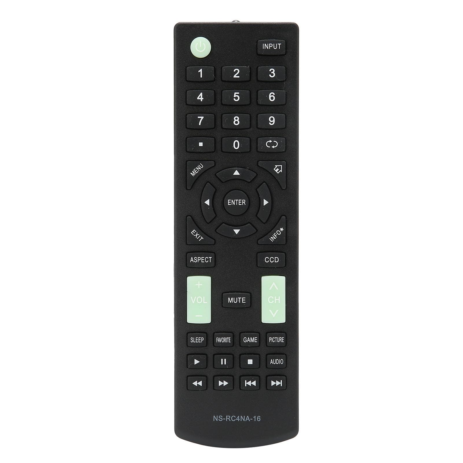NSRC4NA16 Remote Control Replacement for Insignia TV NS32D311NA17 NS40D420NA18 B85B