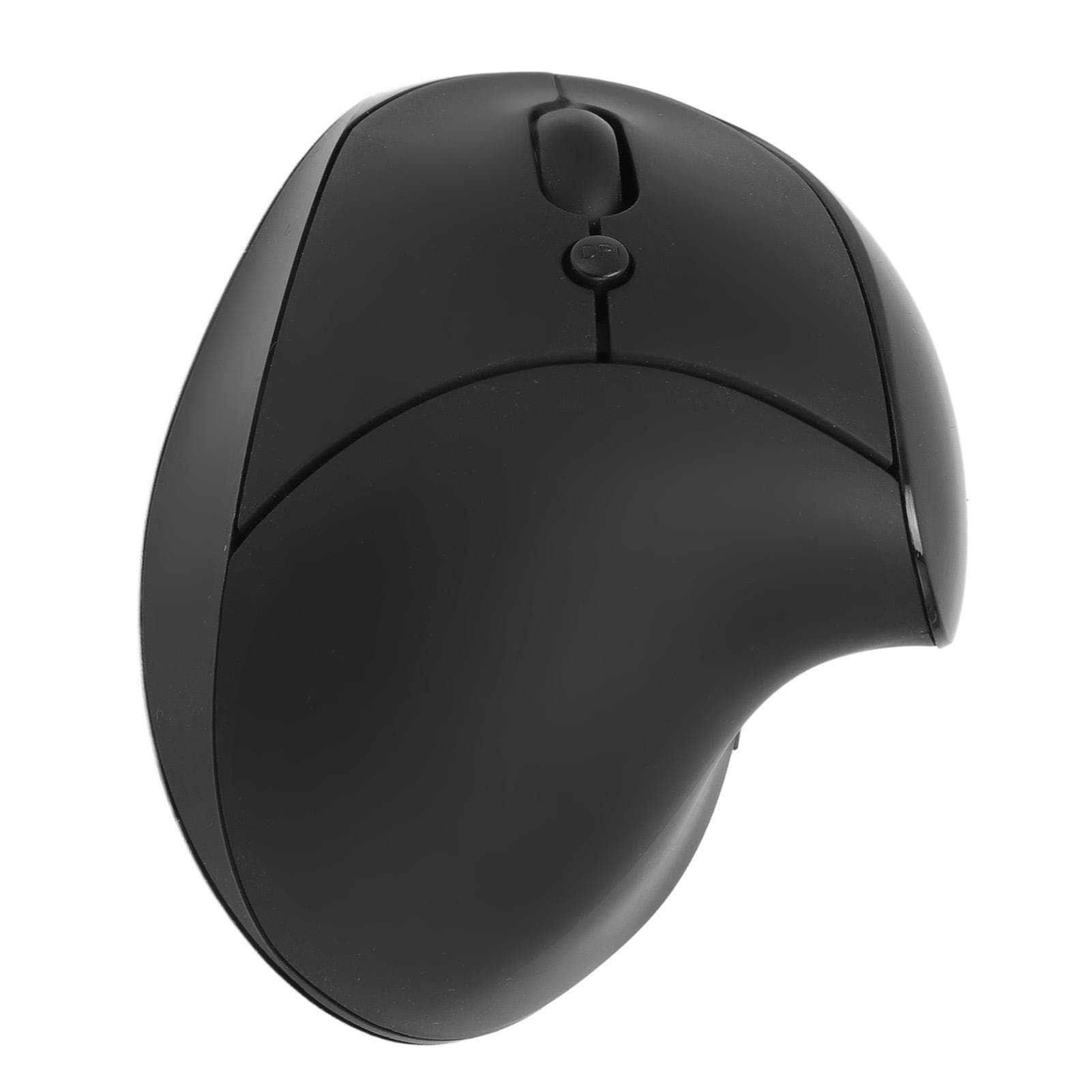 Left Hand Ergonomic Mouse 3 Adjustable DPI 800 1200 1600 Levels Wireless Rechargeable 2.4G Optical