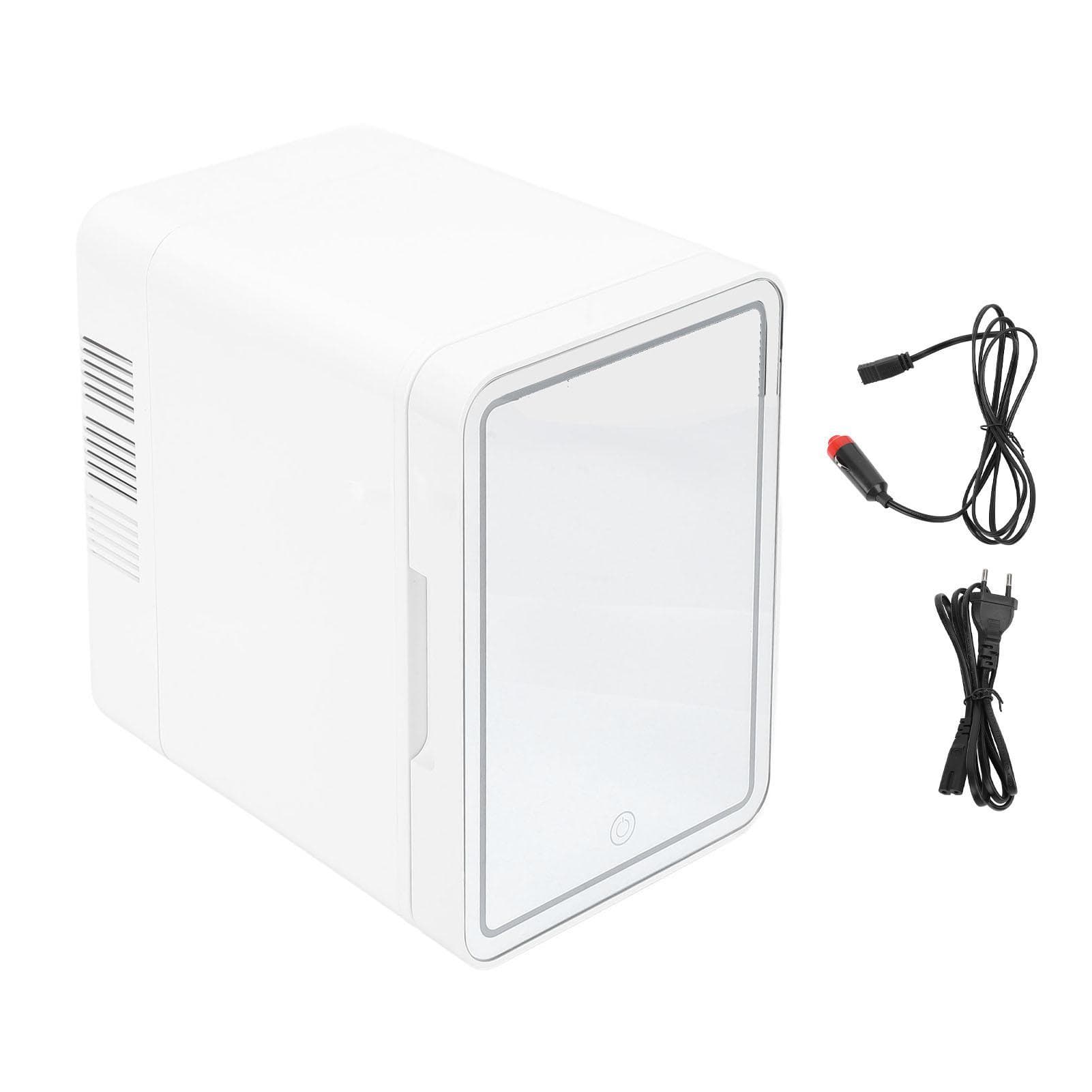 6L Skincare Fridge 3 Gear Light Portable Makeup Mirror Refrigerator Cooler and Warmer Miniature
