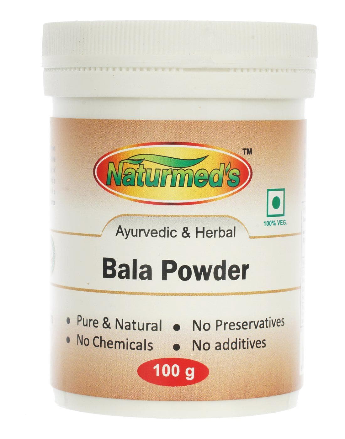 bala (100 g), Bala Powder, Naturmed's