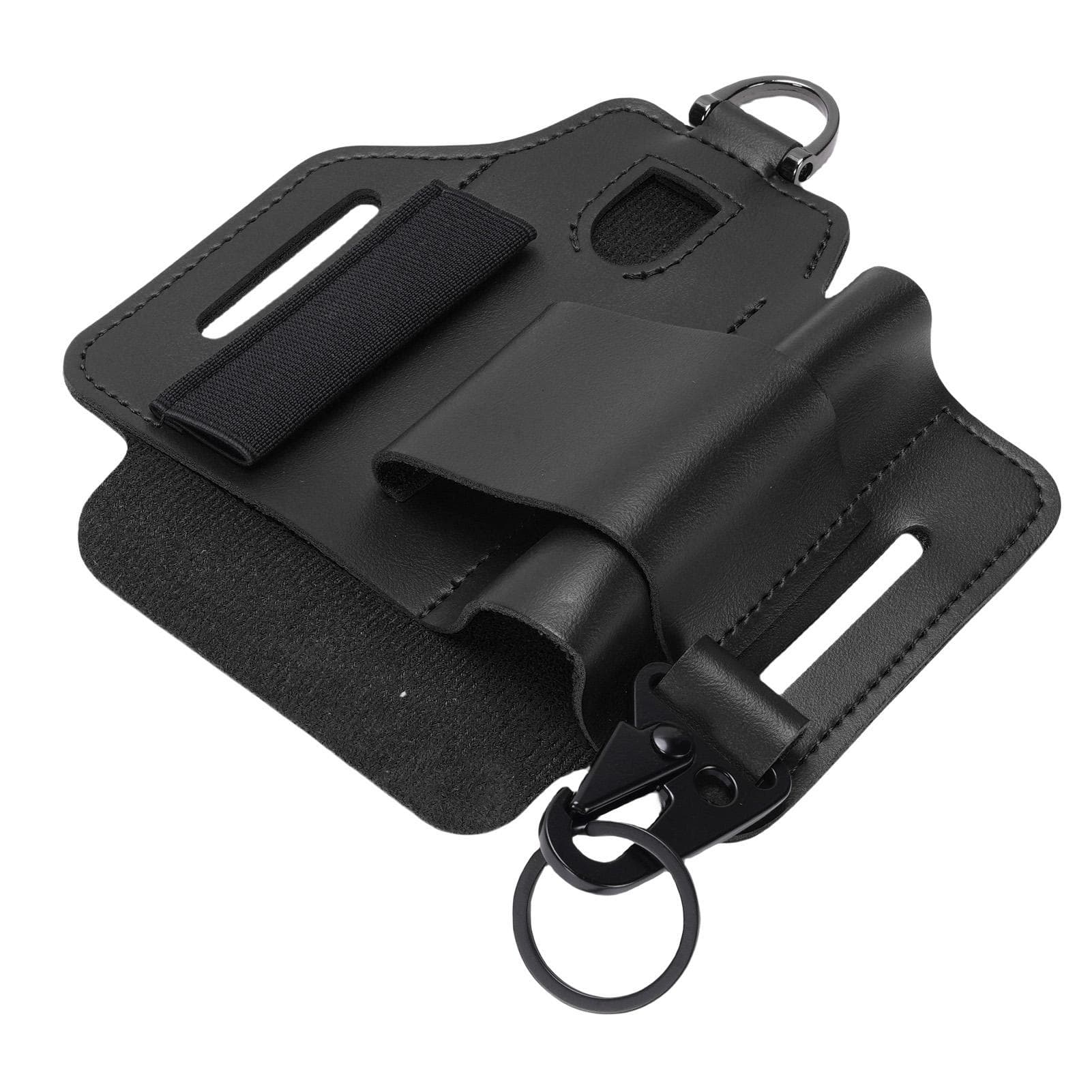 Leather Multitool Sheath Multifunctional Portable Leather Tool Pouch Organizer for Camping Outdoor