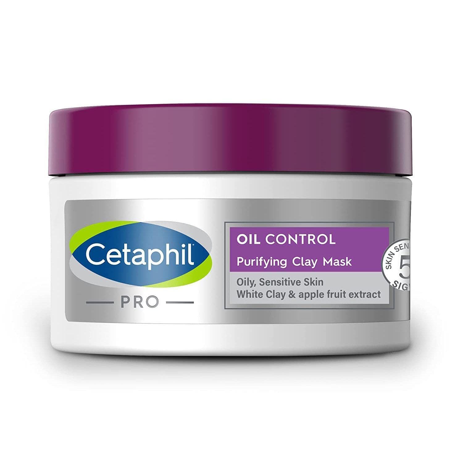 Purifying mask for oily and sensitive skin with Clay (85 g), Oil Control Purifying Clay Mask Oily, Sensitive Skin, Cetaphil