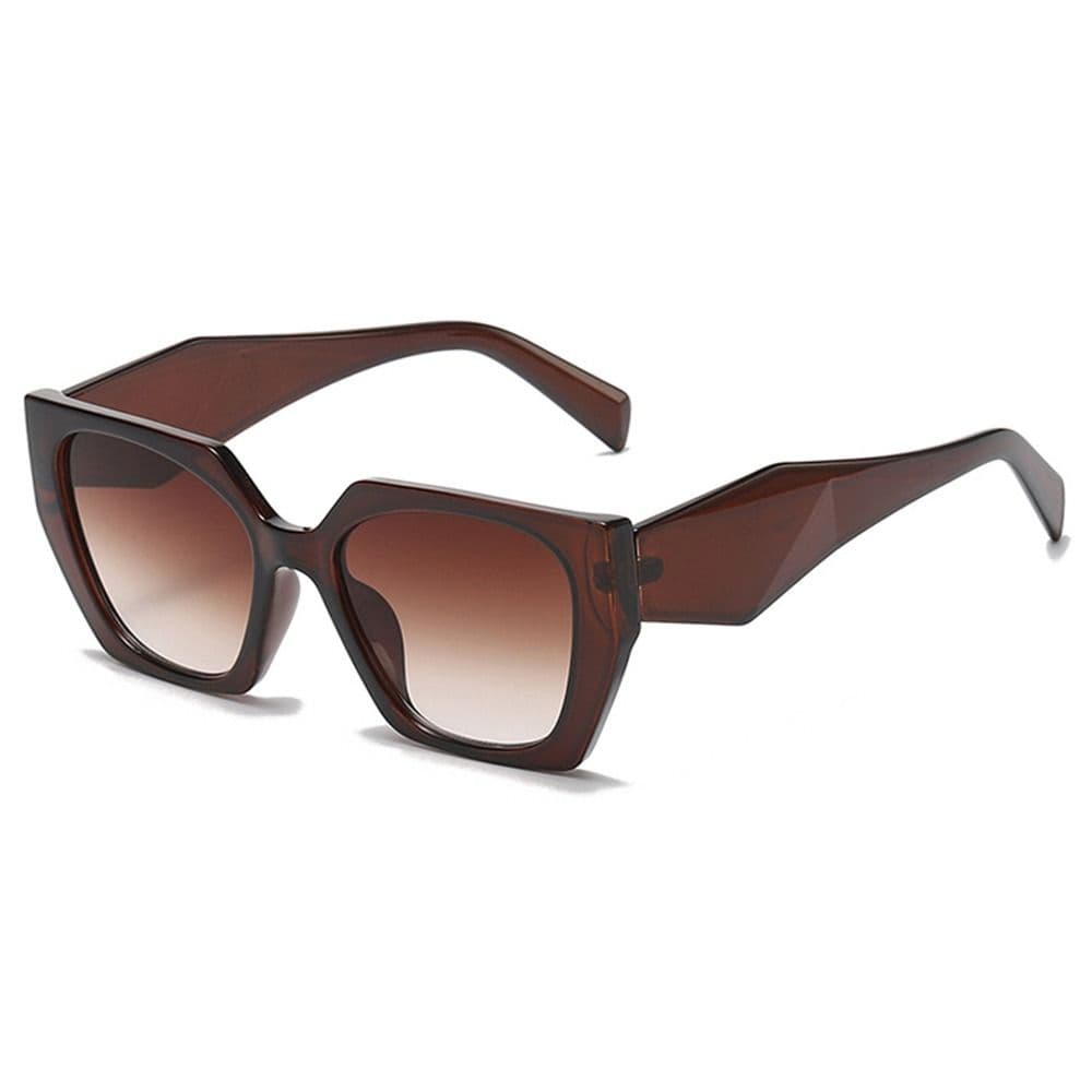 Vintage Oversized Cat Eye Sunglasses UV400 Protection Retro Beach Travel Streetwear Eyewear for Women Men