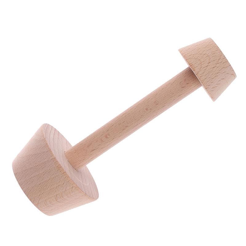 Portable Wooden Egg Tart Tamper Double Sides Pastry Egg Tart Pusher Eggtart Mold Baking Cake Kitchen Tools