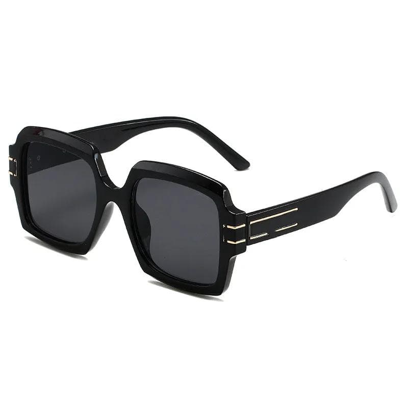 New Big Frame Ladies Brand Sunglasses Fashion Luxury Women Men Letter Shades Uv4 Vintage Girls Glasses