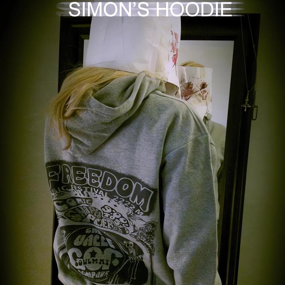 Simon Henriksson Zipped Hoodie Cry of Fear Simon's Hooded Cosplay Sweatshirt Winter Sweater Gamer Gift Trendy Aesthetic Hoodies M gray