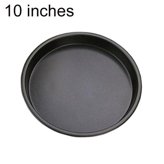 6/7/8/10 inch Plate Dish Non-stick Pizza Pan Bakeware Tray Mold Baking Tool 10inch