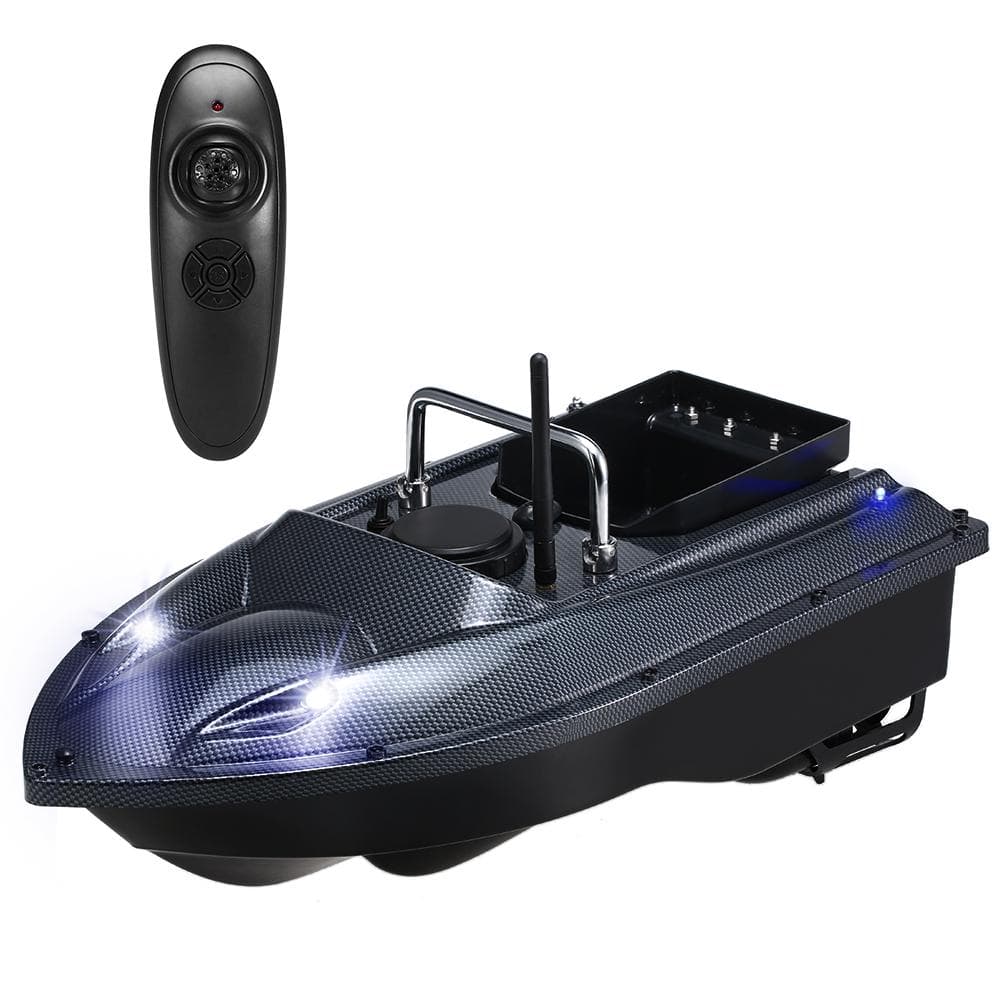 Wireless Remote Control Fishing Feeder Smart Fishing Bait Boat Fishing Boat for Adults Beginners grey