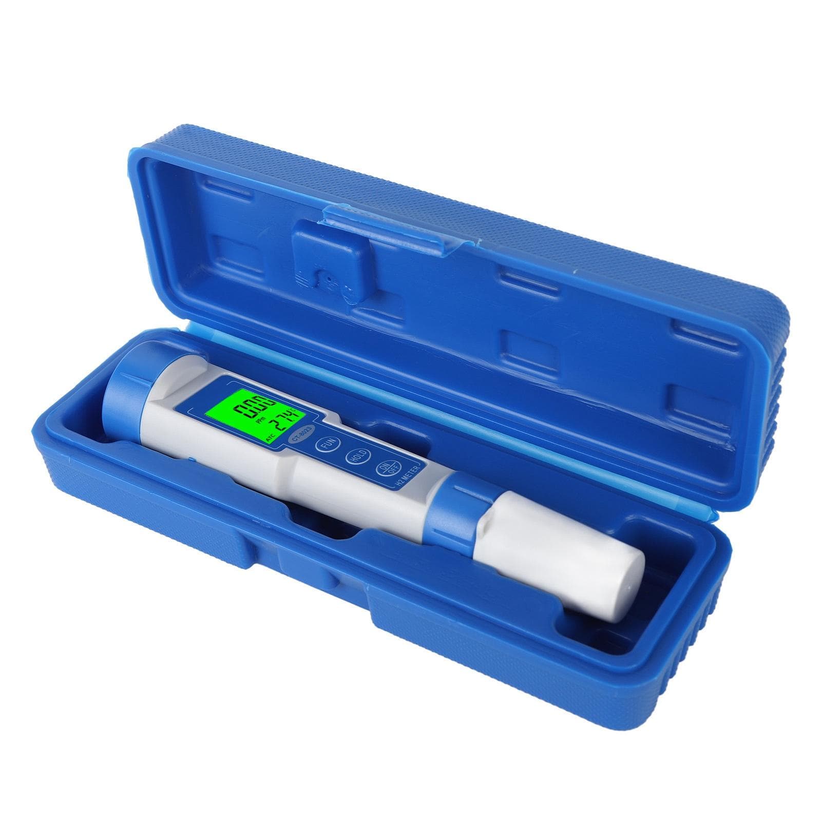 Digital Hydrogen Meter Backlight LED Display Data Hold Function Pen Type H2 Meter Water Quality