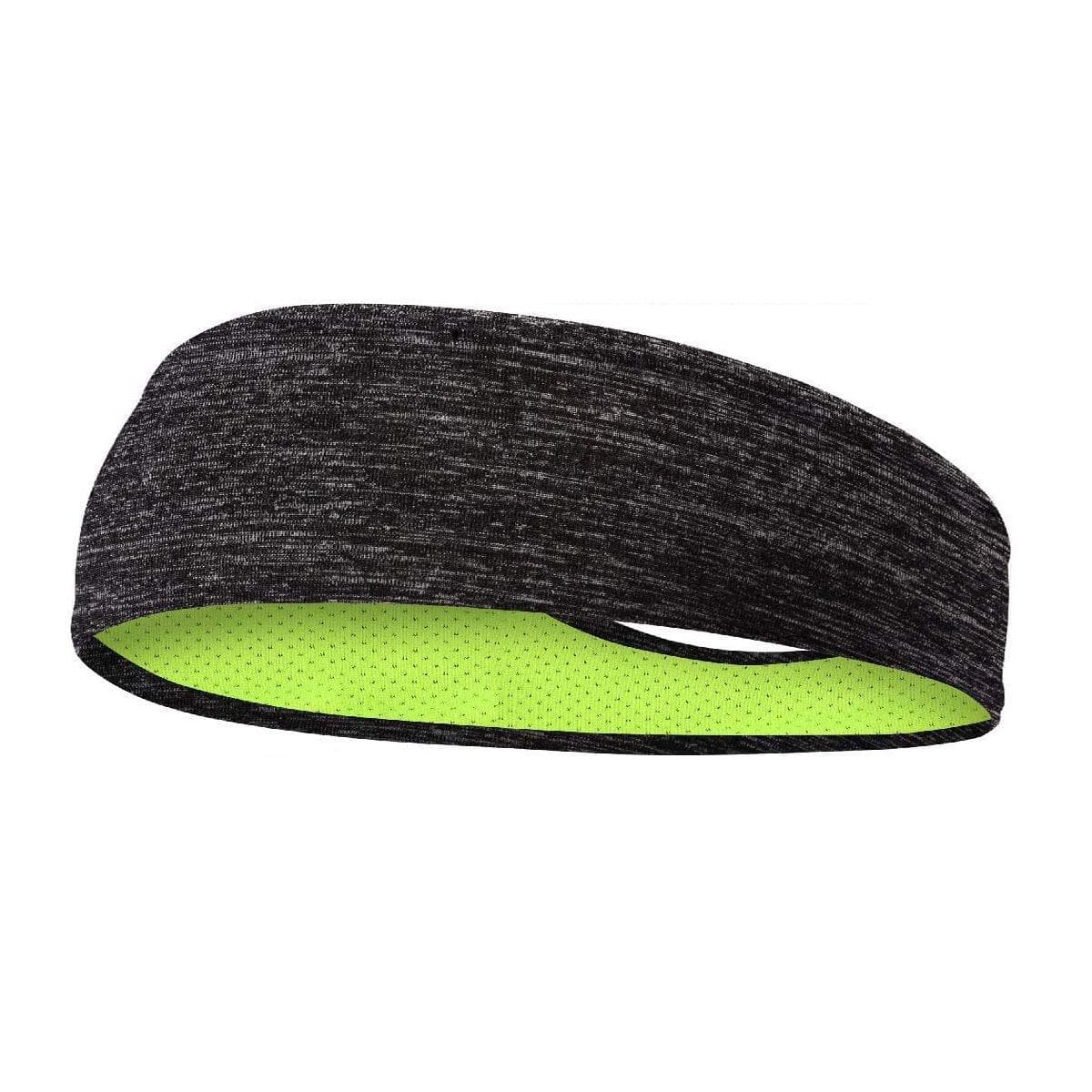 Sweatband for Men Women Elastic Sport Hairbands Head Band Yoga Headbands Headwear Headwrap Sports Hair Accessories Band green