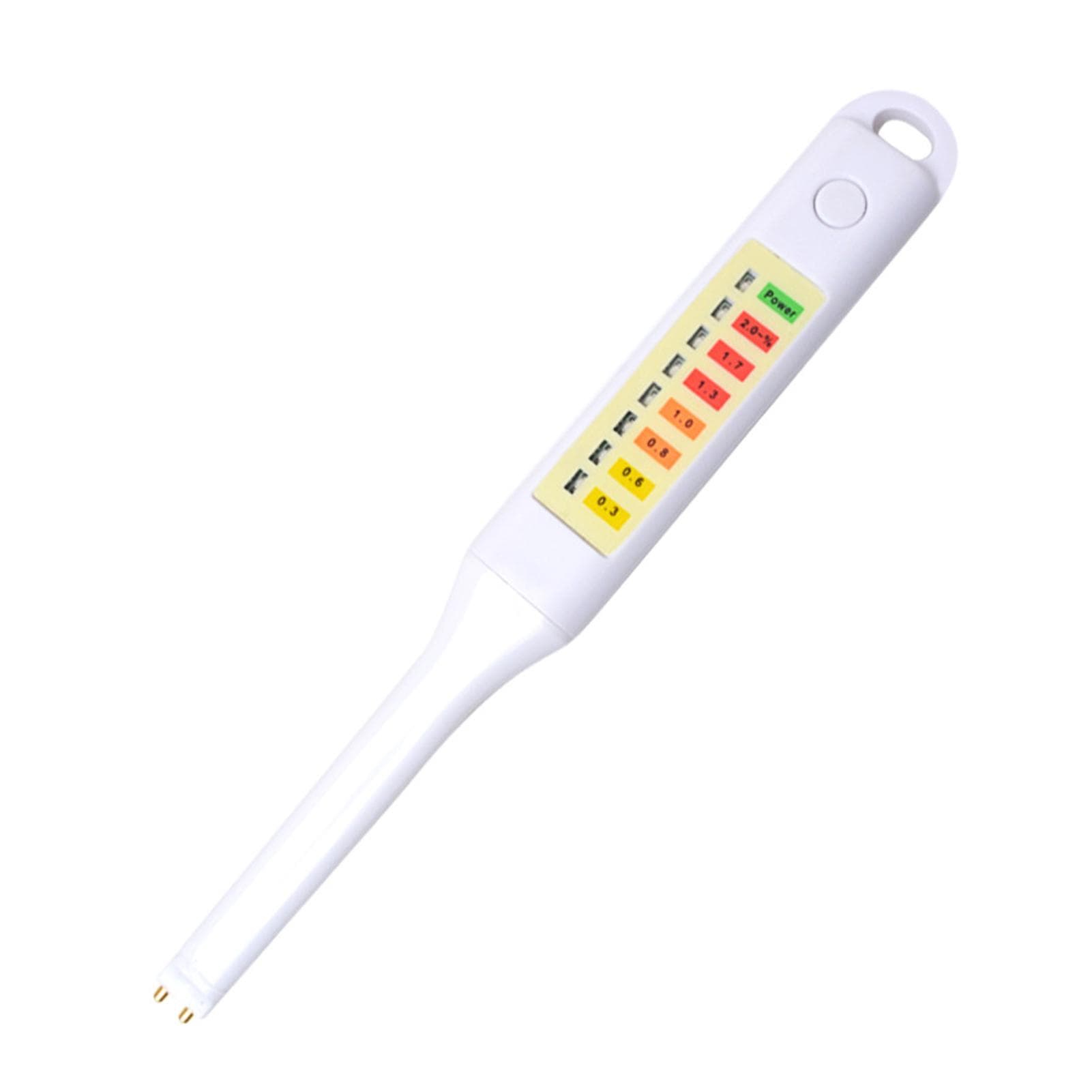Food Salinity Tester Pen Type Salinity Meter Salt Concentration Meter Salinometer LED Indicator white