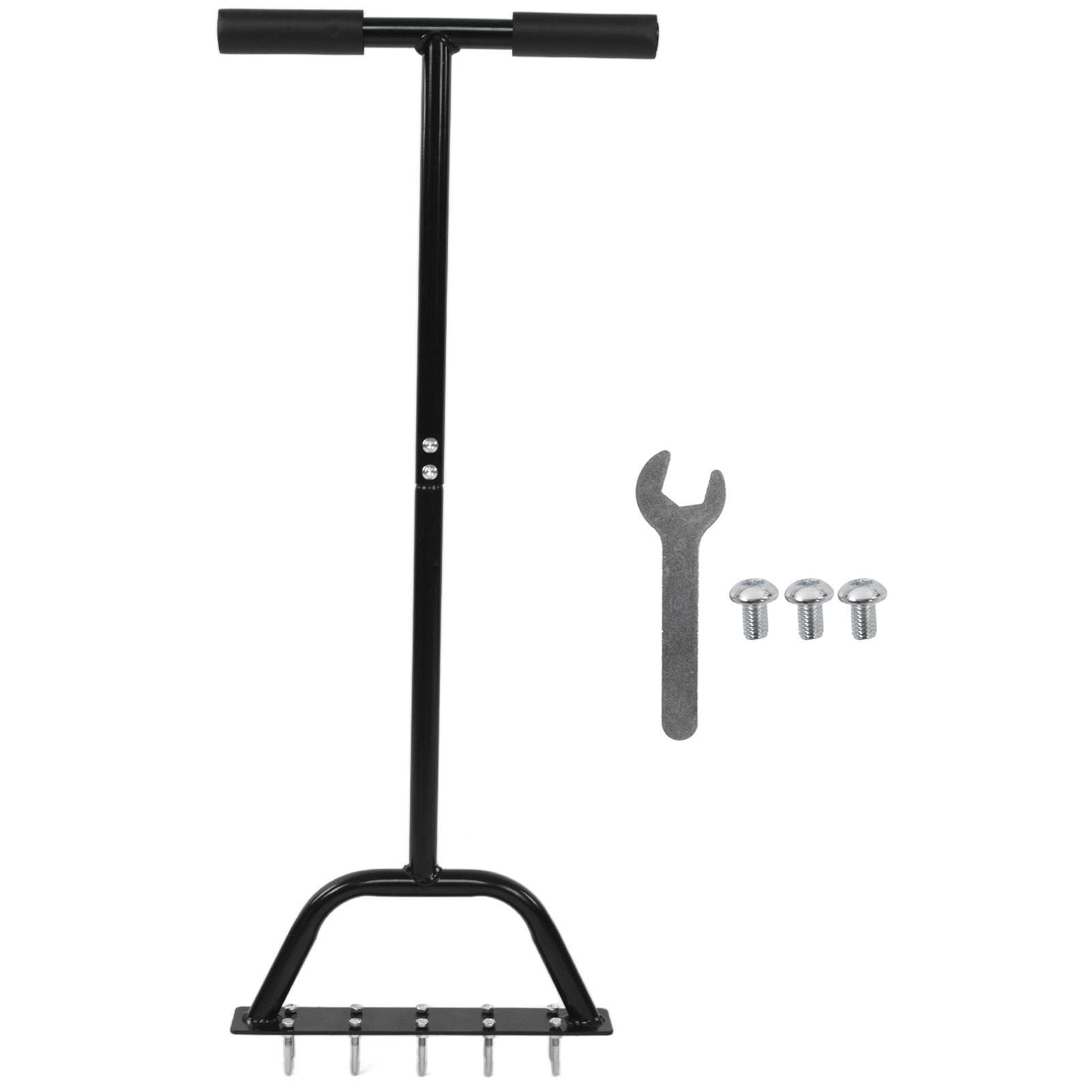 Hand Aerator Lawn Aerator Carbon Steel Strong Soil Loosening Effect Thickened Widened Pedal Garden