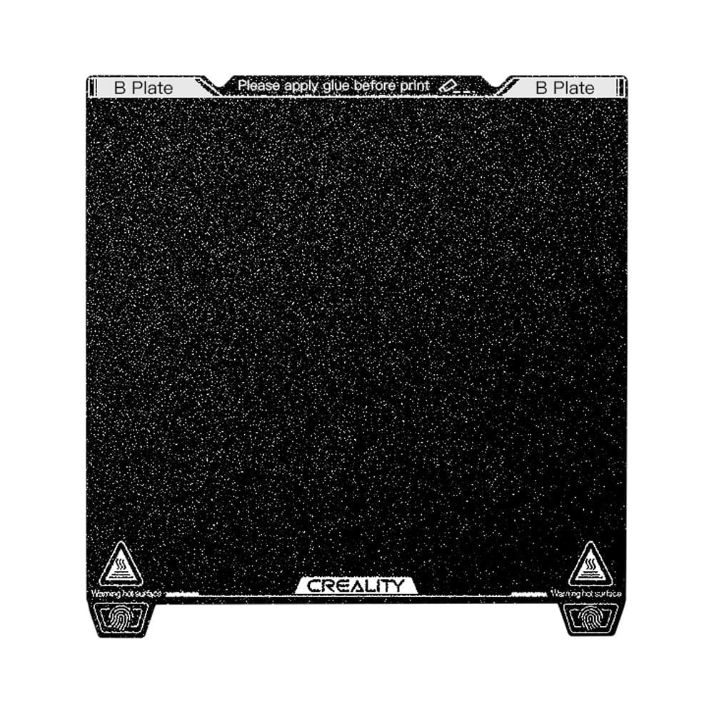 Creality K1 Max PEI Build Plate Kit 315*310mm with Excellent Heat Resistance Easy Model Removal black