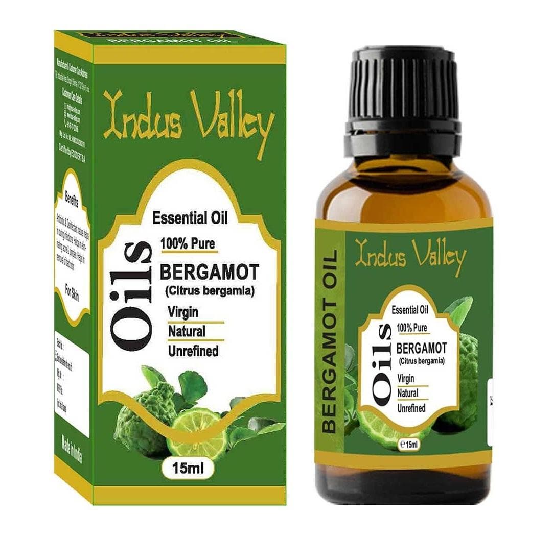 Essential oil of Bergamot (15 ml), Bergamot Essential Oil Indus Valley 19.125