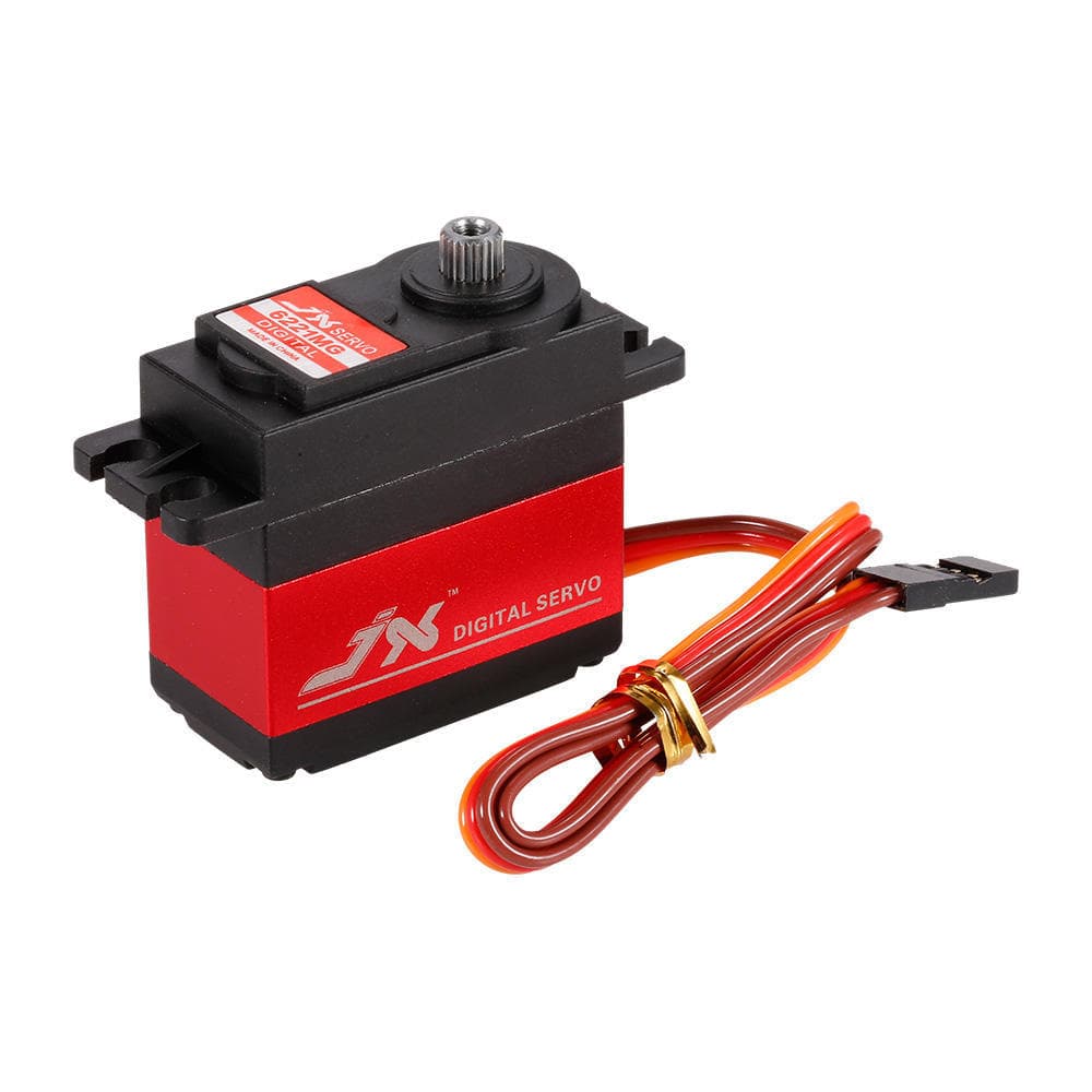 JX PDI-6221MG Metal Gear Digital Servo 20kg Torque Aluminums Case for 1:10 1:8 RC car BUGGY TRUCK 1pcs multicolour