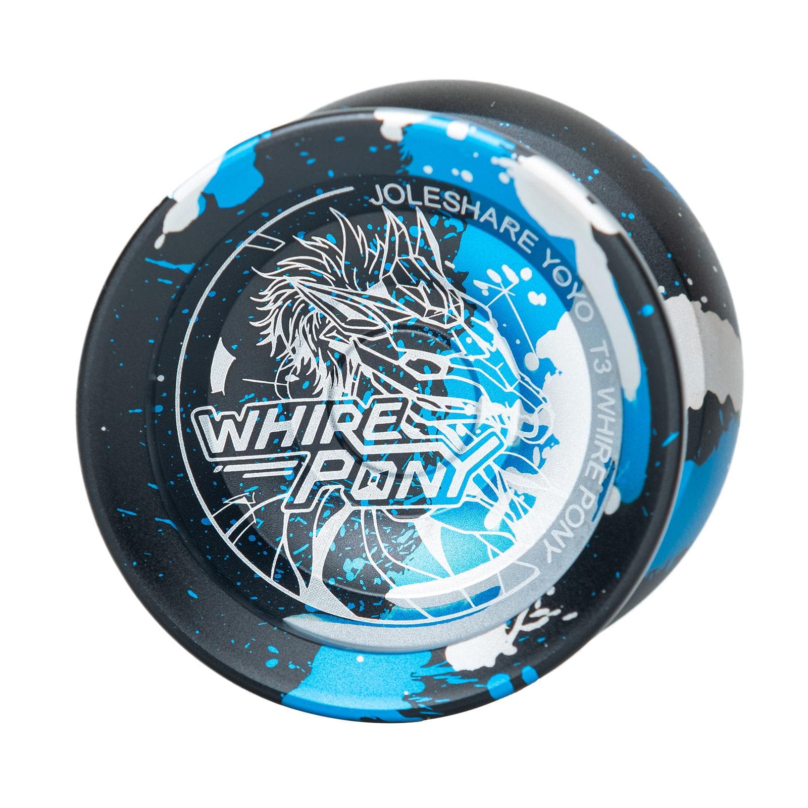 Enjoy Yo-Yo Ball Metal Yo-Yo Professional Competition Yoyo dark blue