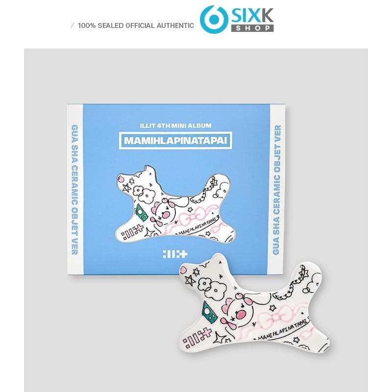[Pre-order] ILLIT - 4TH MINI ALBUM [MAMIHLAPINATAPAI] Gua Sha Ceramic Objet ver. [NO POB]