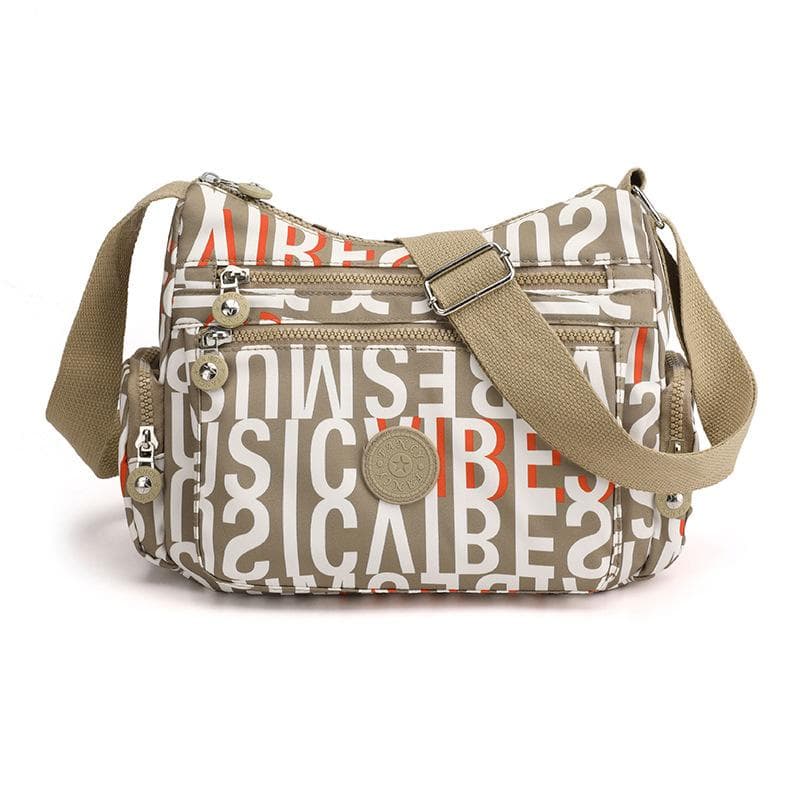Fashion Popular Shoulder Bag Large Capacity Daily Hundred Crossbody Bag Female Nylon Casual Cosmetic Bag Mommy Bag