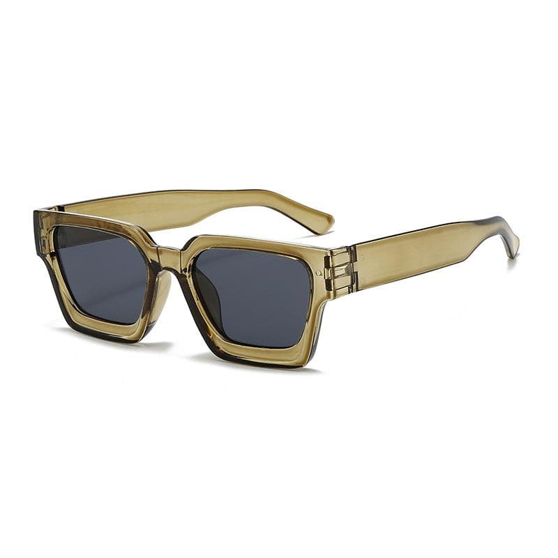 New Retro Classic Square Sunglasses for Men Women Fashion Luxury Brand Vintage Frame UV400 Protection