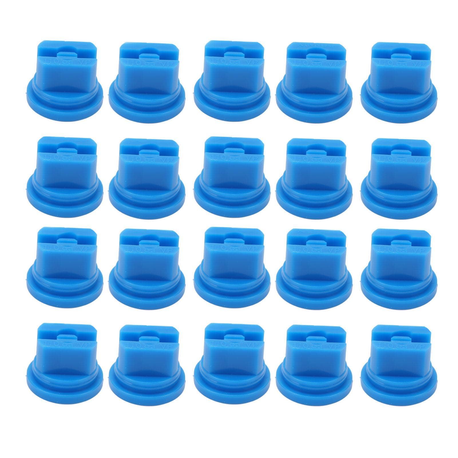 20 Pcs Flat Fan Spray Tip Uniform Spray Distribution 110 Degree Agricultural Sprayer Atomizing