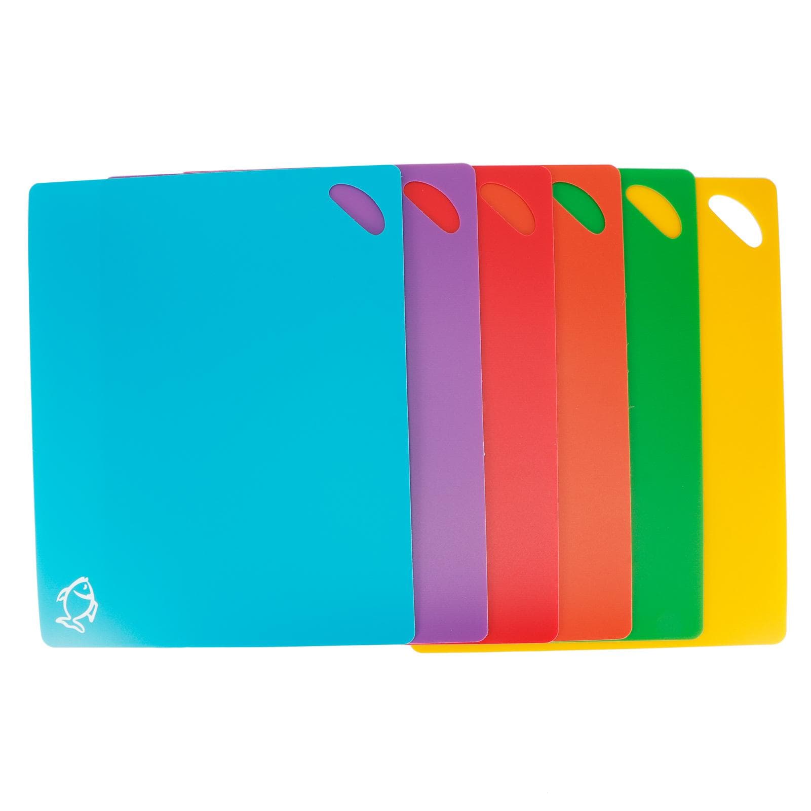 6Pcs set Cutting Board Chopping Boards Flexible NonSlip Vegetable Meat Tools Mats Kitchen Gadgets