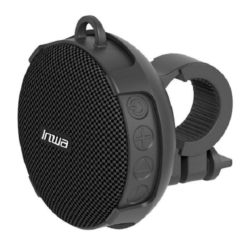 New Outdoor Speaker Riding Bluetooth Compatible Speaker Subwoofer IPX7 Waterproof Wireless Suction Cup Portable Music Player Audio black