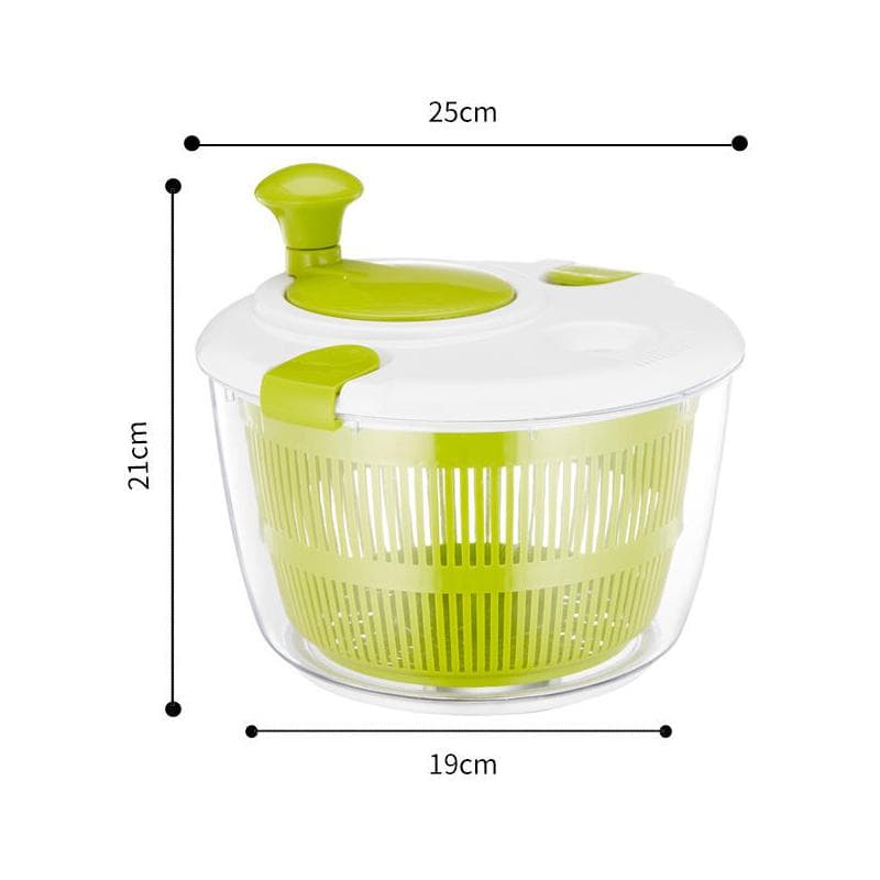 5L Large Salad Spinner Multifunctional Salad Bowl Lettuce Fruit Vegetable Quick Washing Drying Drainer Tools Kitchen Gadgets green
