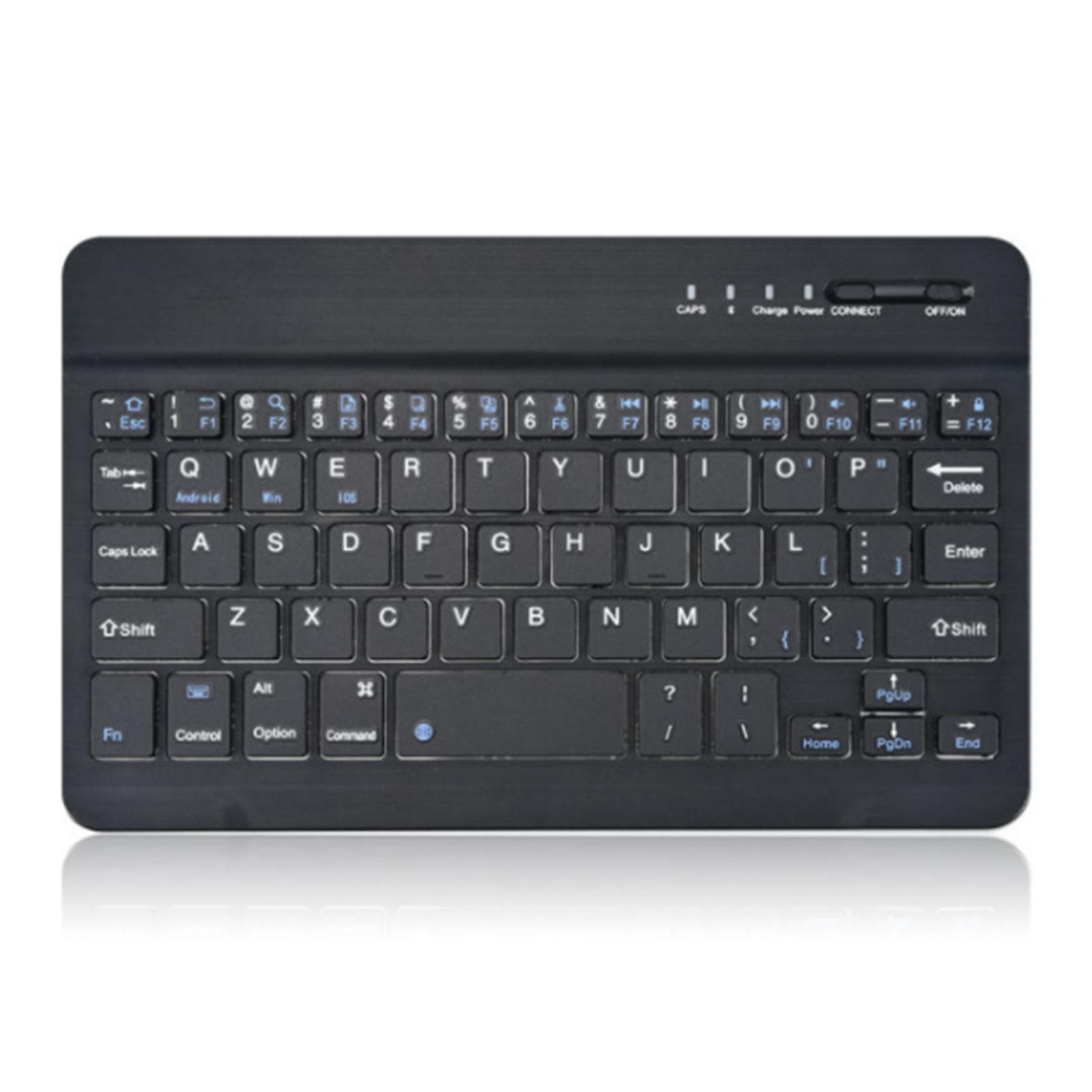 Wireless Keyboard For Ipad Mobile Tablet Computer 7 Inch Single Keyboard black