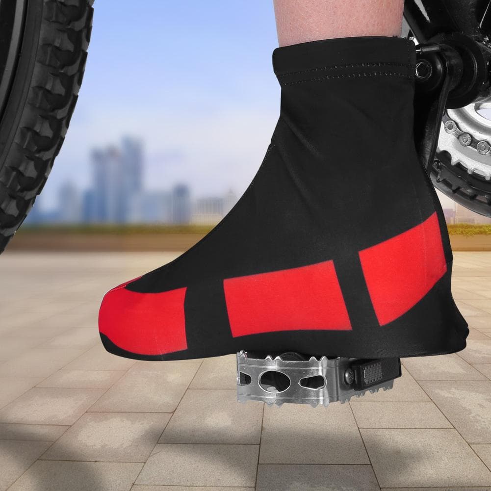1 Pair Windproof Dustproof Cycling Bike Sports Shoes Cover Overshoes Protector (XXL)
