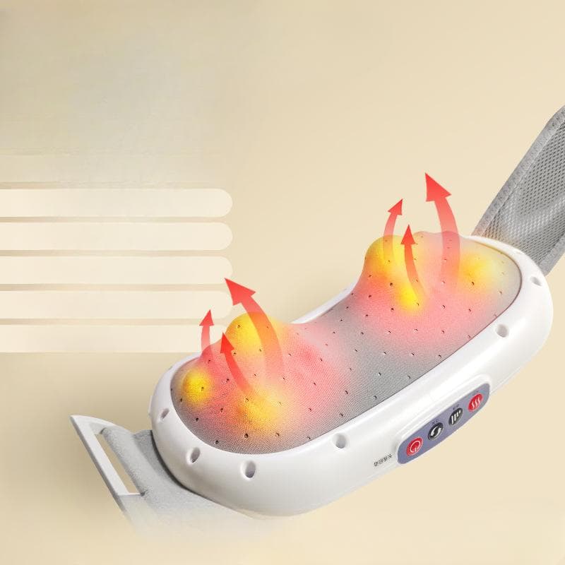 Stone Tummy Kneading Instrument, Automatic Heating Massage Belt, Moxibustion, Hot Compress, Belly Rubbing, Rechargeable Abdominal Massager