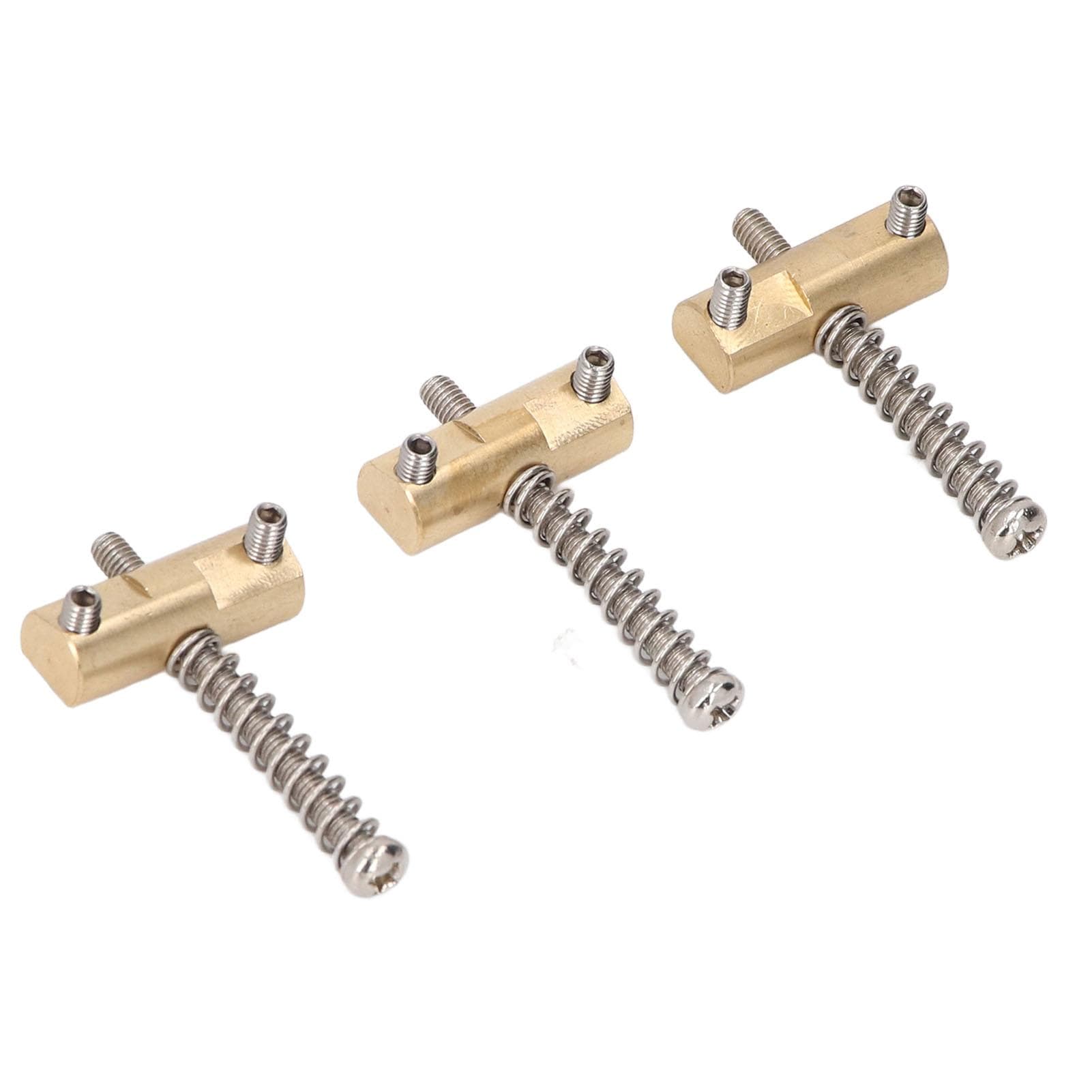 3Pcs Compensated Guitar Saddles 10.8mm Octave Guitar Bridge Saddles for TL Electric Guitar