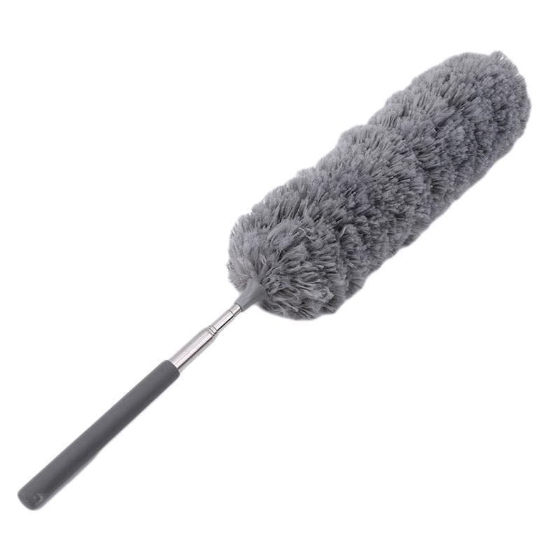 Fashion Portable Mini Section Gray Ash Decontamination Dust Mites Anti-static Creative Magic Duster grey