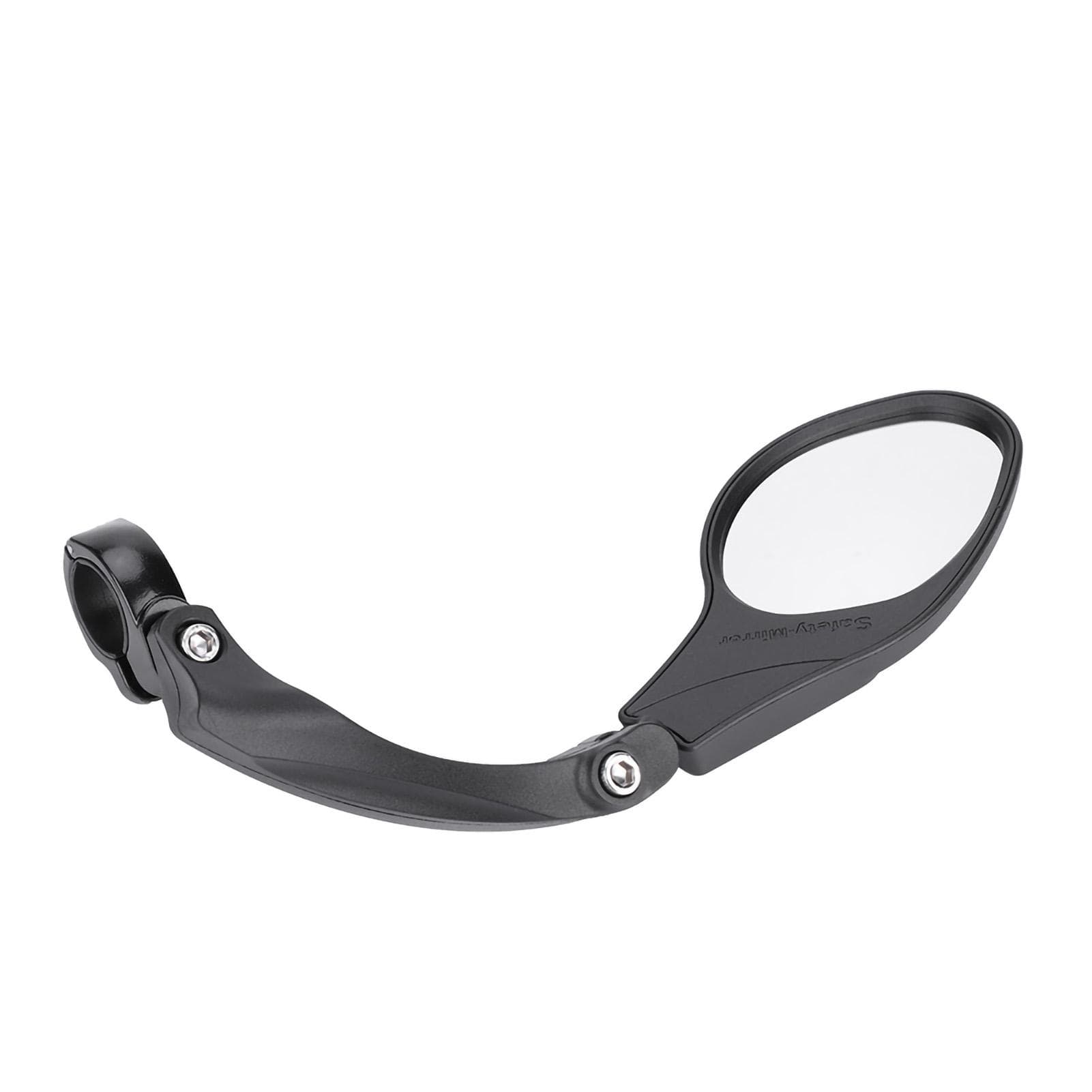 Bicycle Handlebar Review Rear Back View 360 Rotation Mirror for Mountain Road Bikes (Left)