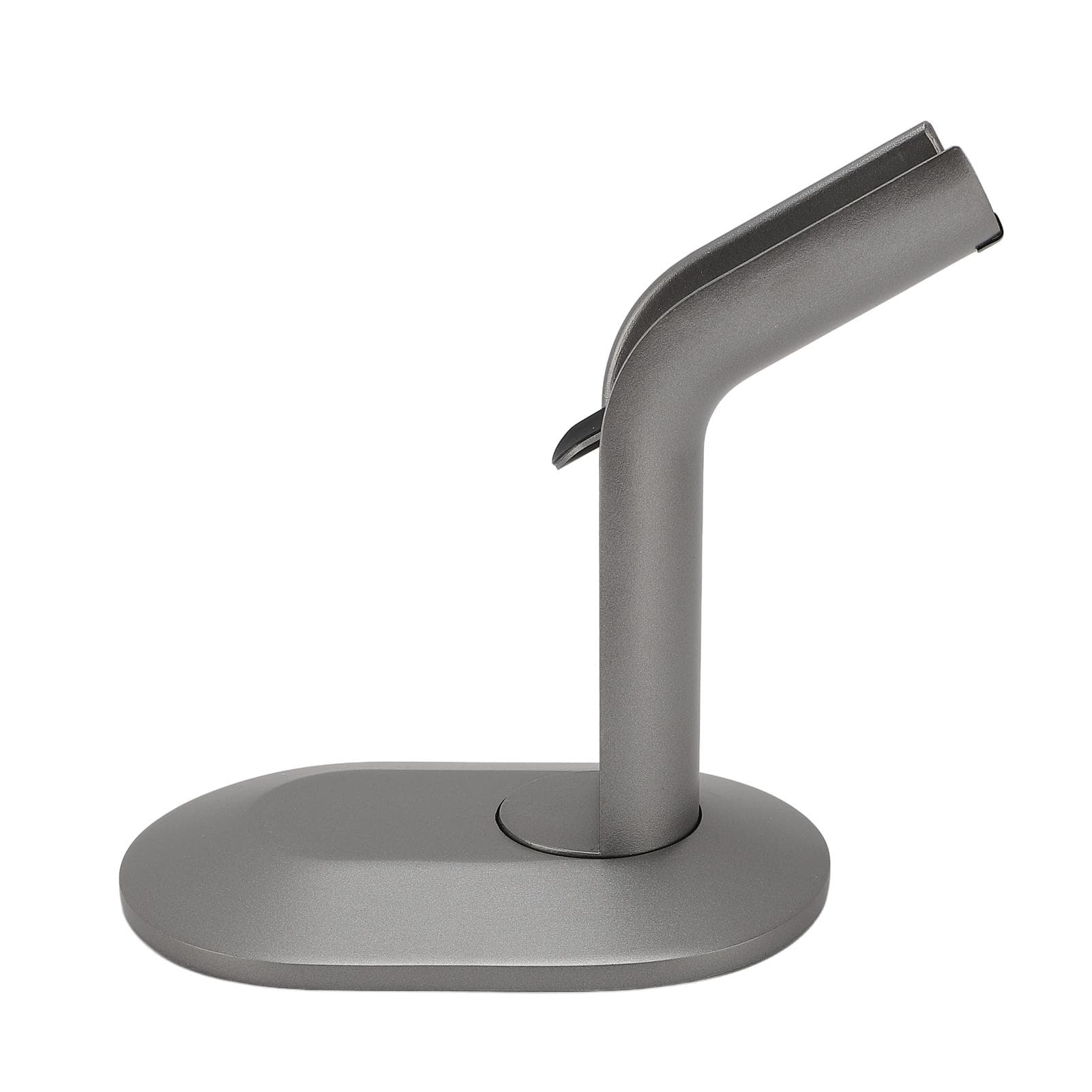 Hair Dryer Desktop Stand Metal Stable Anti Slip Space Saving Desktop Storage Rack for Airstrait silver grey