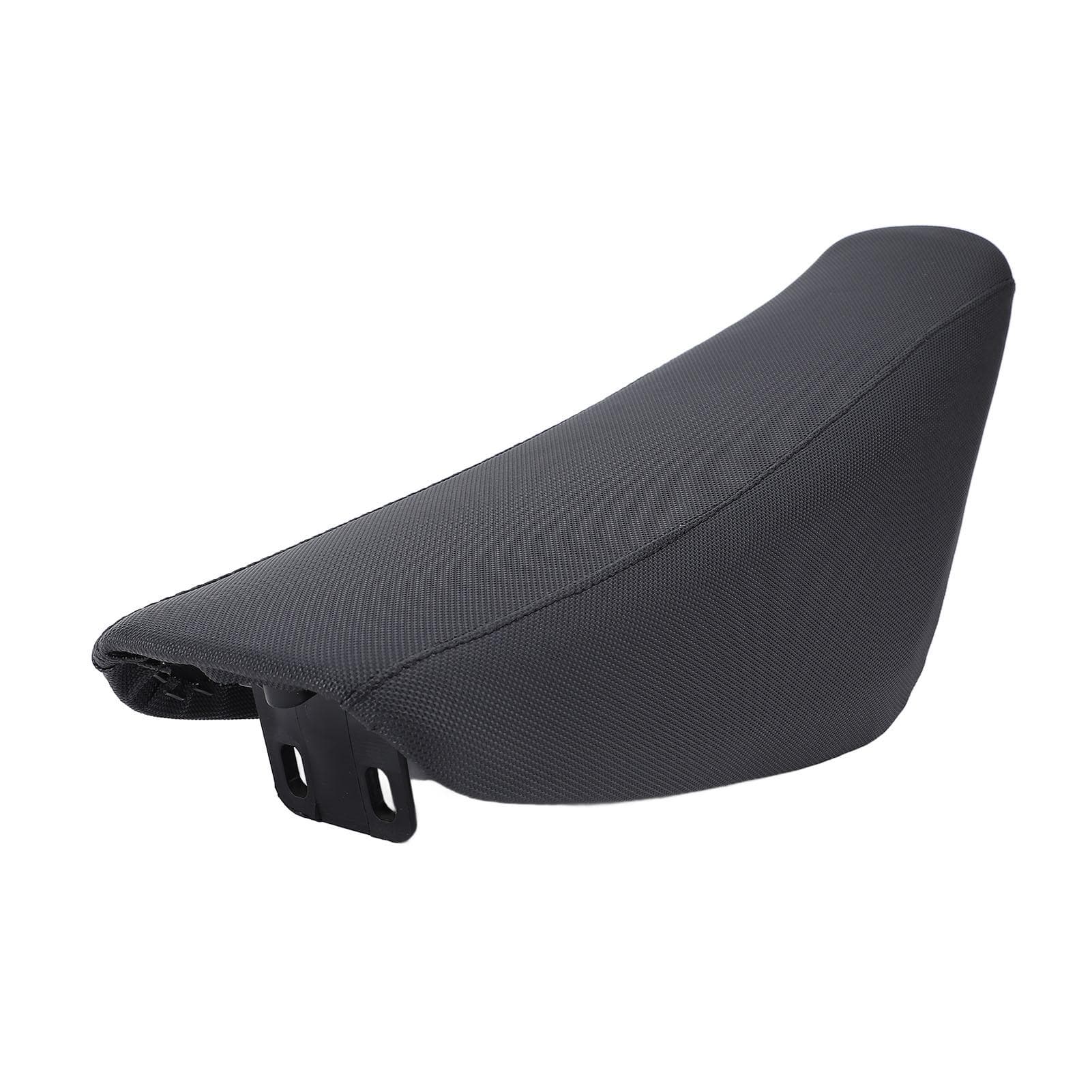 Motorcycle Flat Tall Foam Seat Stable Fixation Breathable Shock Absorption for CRF50 50cc 90cc black