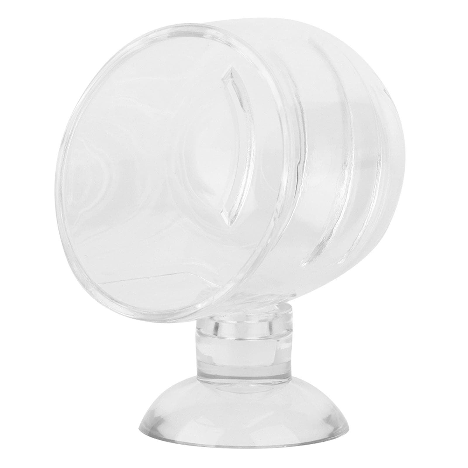 Transparent Aquarium Red Worm Feeder Suction Cup Fish Feeding Cup Container AccessoryAcrylic Crack