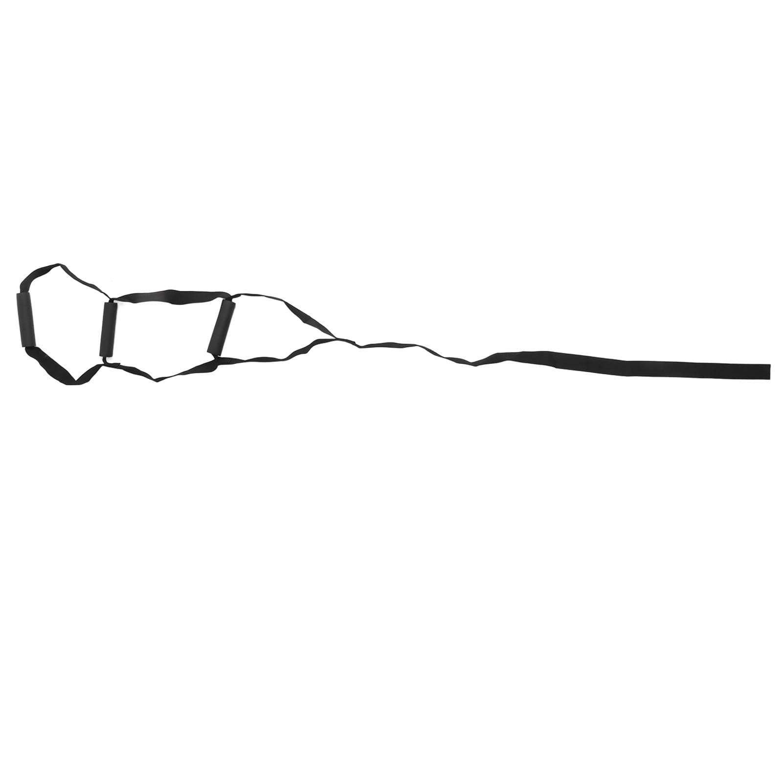 Bed Ladder Assist Strap Pull Up Sit Up Rope Ladder with 3 Handle for Elderly Injury Recovery