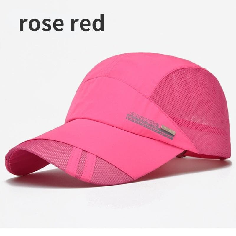 Hat Thin Shade Peaked Cap Breathable Outdoor Leisure Fishing Sunscreen Baseball Sun Hat