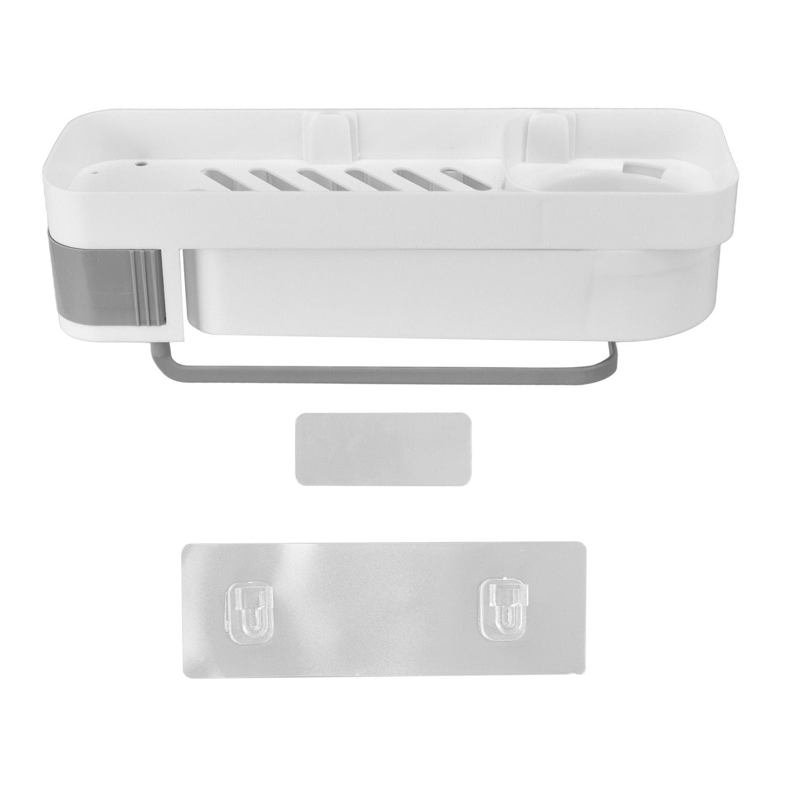 Bathroom Corner Rack Double Layer Rotatable Wall Mounted Stylish Simple Multifunctional Storage