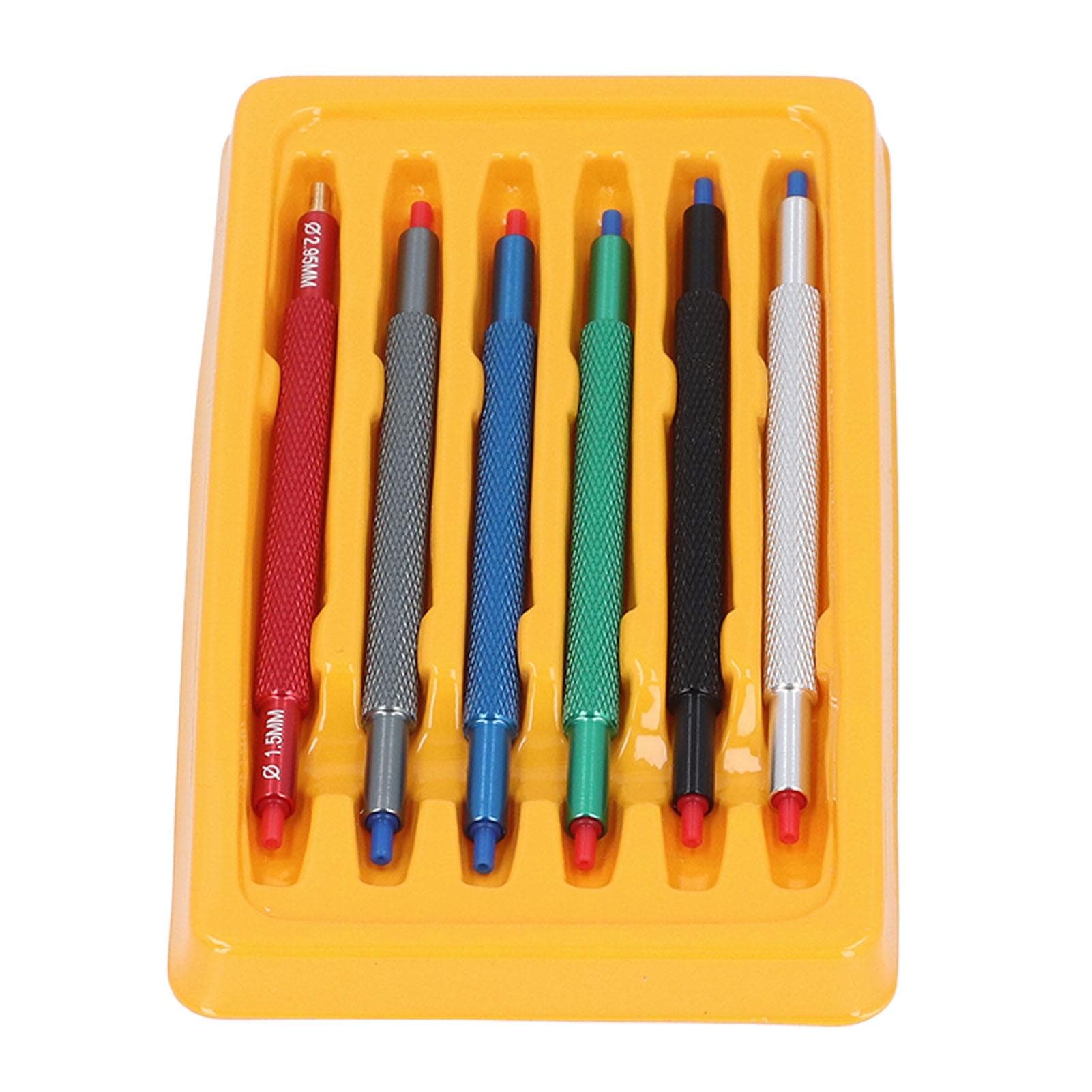 6pcs Watch Hand Removal Tool Watch Pointer Adjust Tool Kit Watch Hand Pusher Set with 12 Sizes for