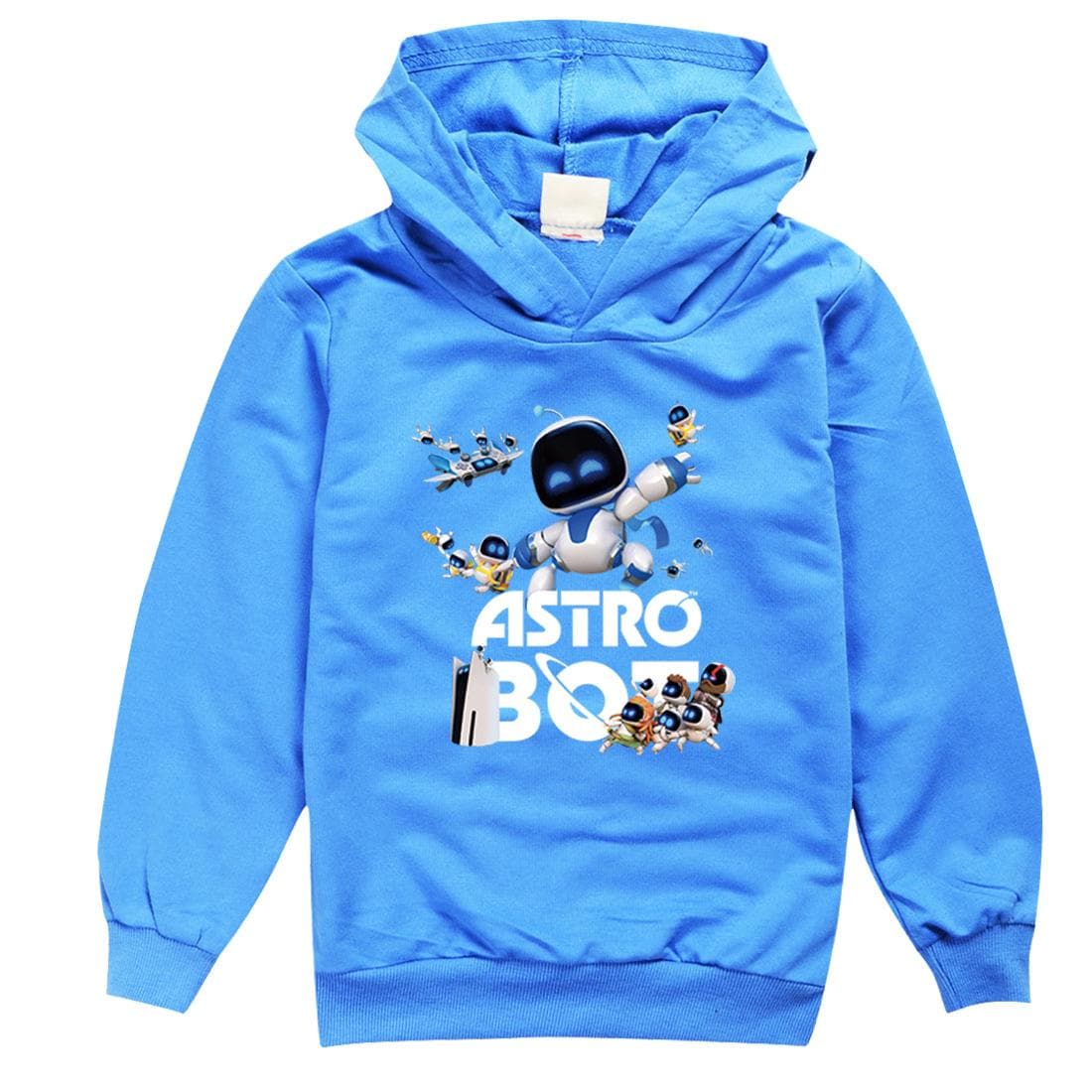 2025 Game Astro Bot Hoodie Kids Comic Clothes for Teens Girl Pullover Long Sleeve Coats Boys Soft Fabric Outerwear Children Clothing 150(Kids 10-12Years)